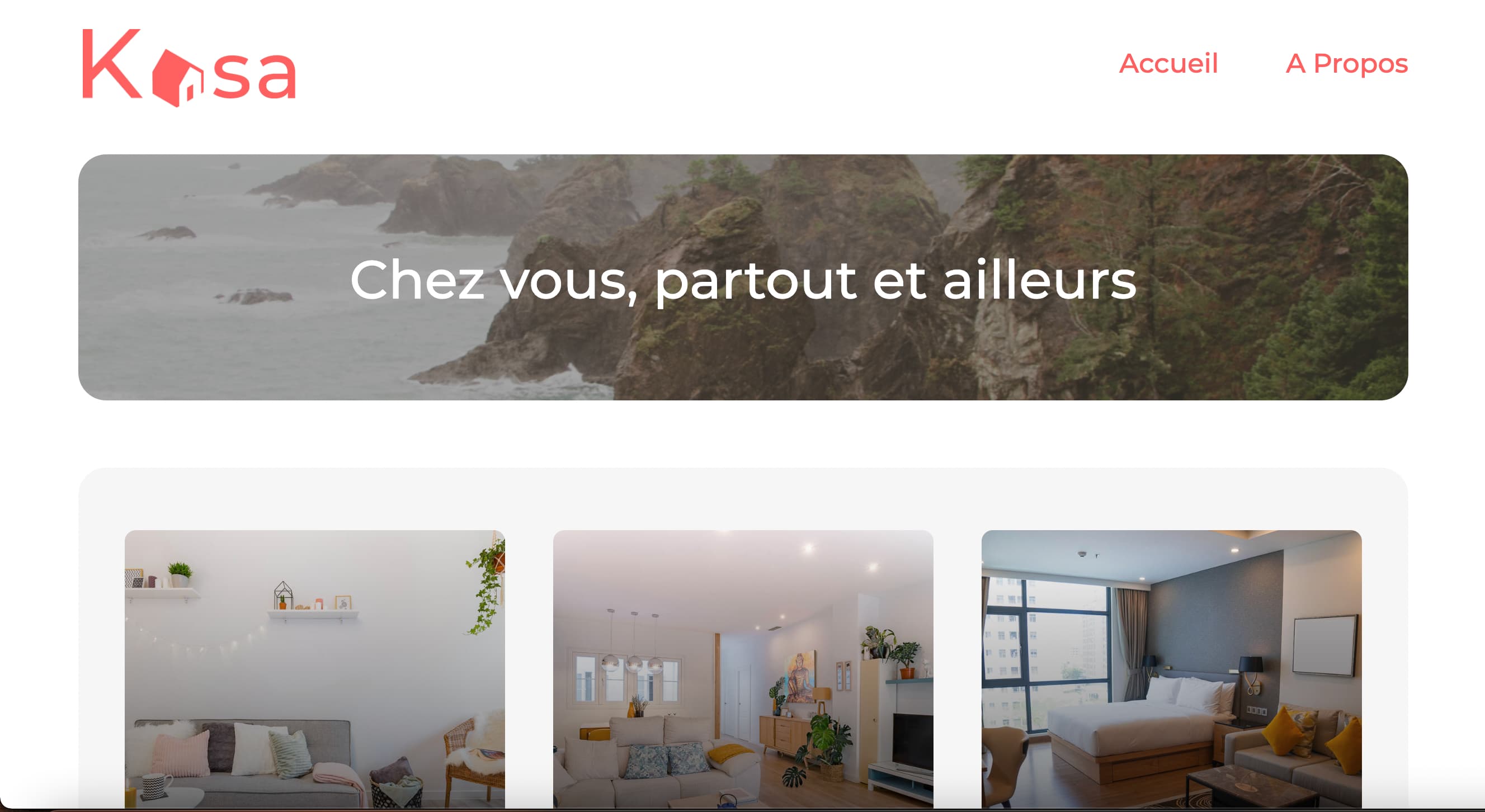 Lien pour se rendre sur kasa
